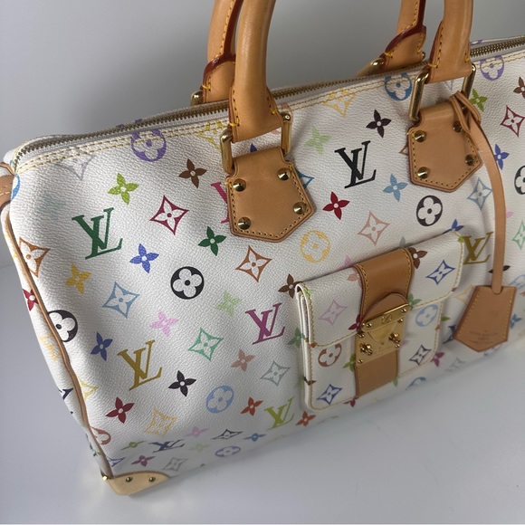 Louis Vuitton Multicolor Speedy 40 White - Picture 5 of 15